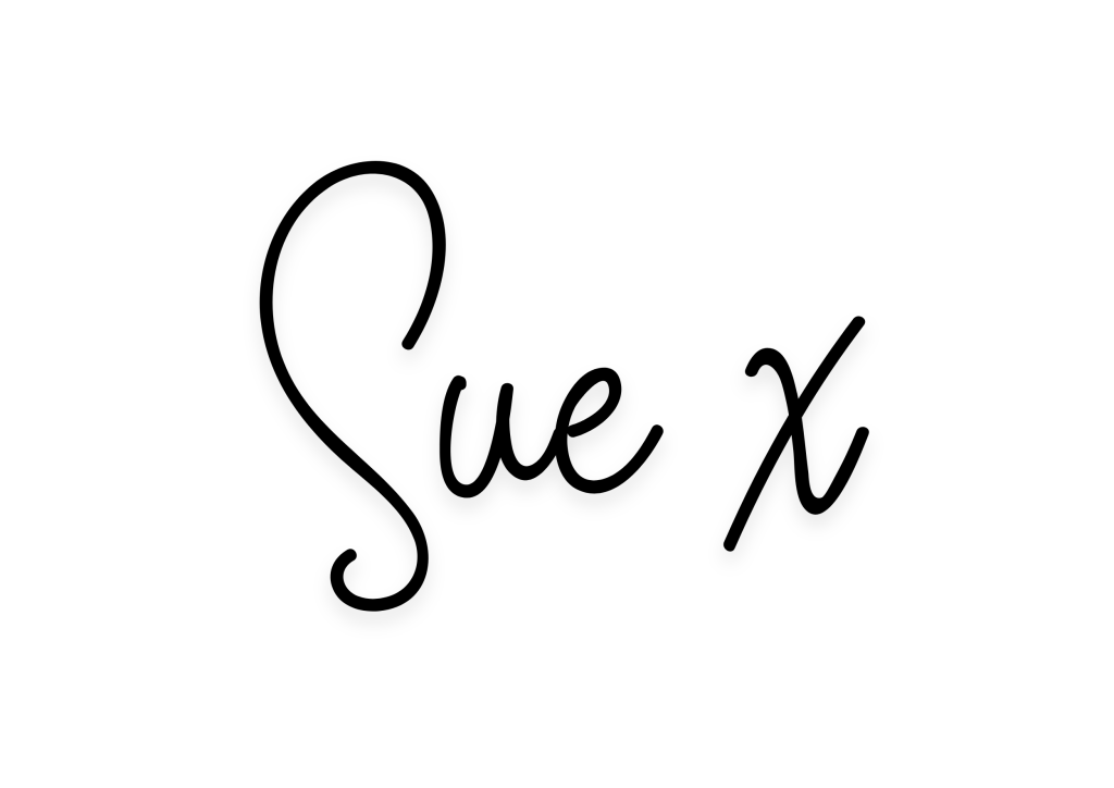 Sue signature