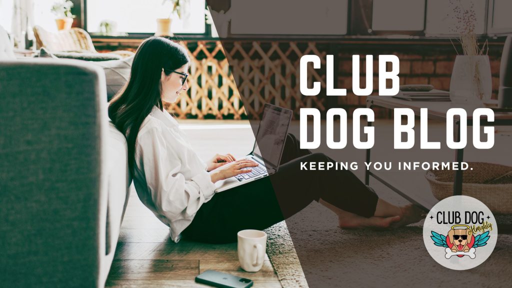 A dog blog to keep you informed.